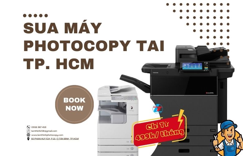 Sửa máy photocopy tại Quận Tân Bình chất lượng - LAM THINH