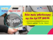 Sửa máy photocopy uy tín tại TP HCM