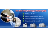 Cho Thuê Máy Photocopy Chính Hãng Giá Rẻ Tại Quận 5 TP. Hồ Chí Minh